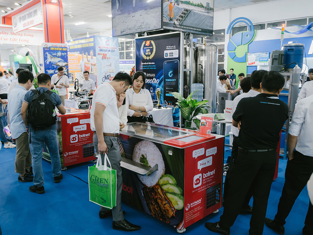 RYNAN giới thiệu sản phẩm mới tại sự kiện VIETSHRIMP 2023